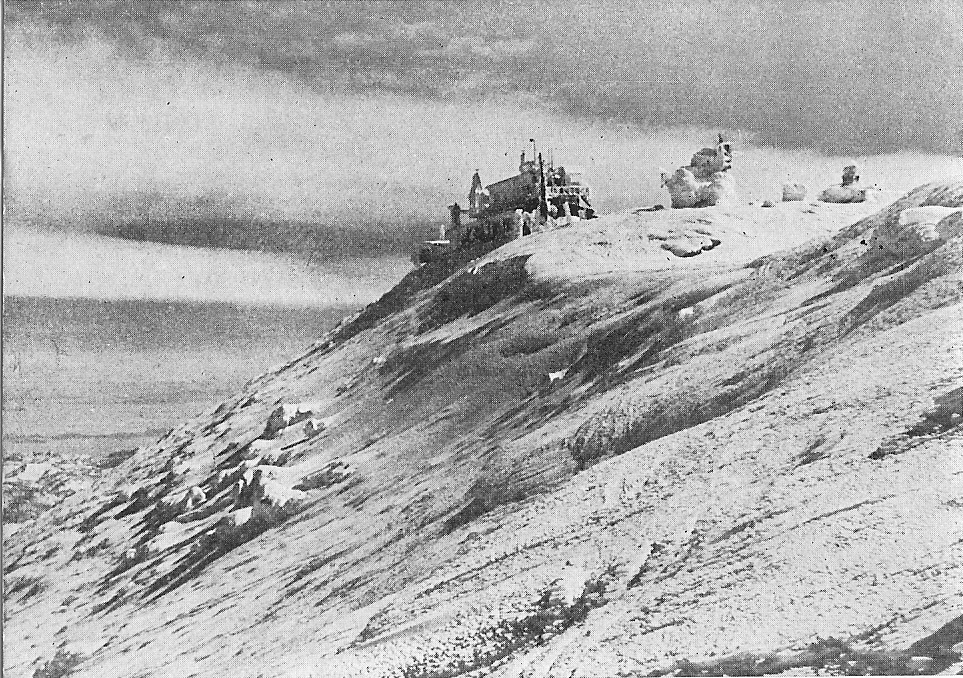 「第6圖 ニセコ山頂の冬ごもり」のキャプション付きの図